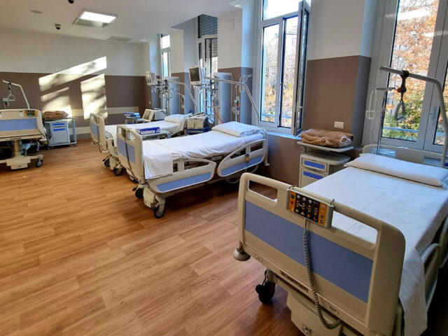 202324 ristrutturazione ospedale maria vittoria di torino nuovo reparto di terapia intensiva